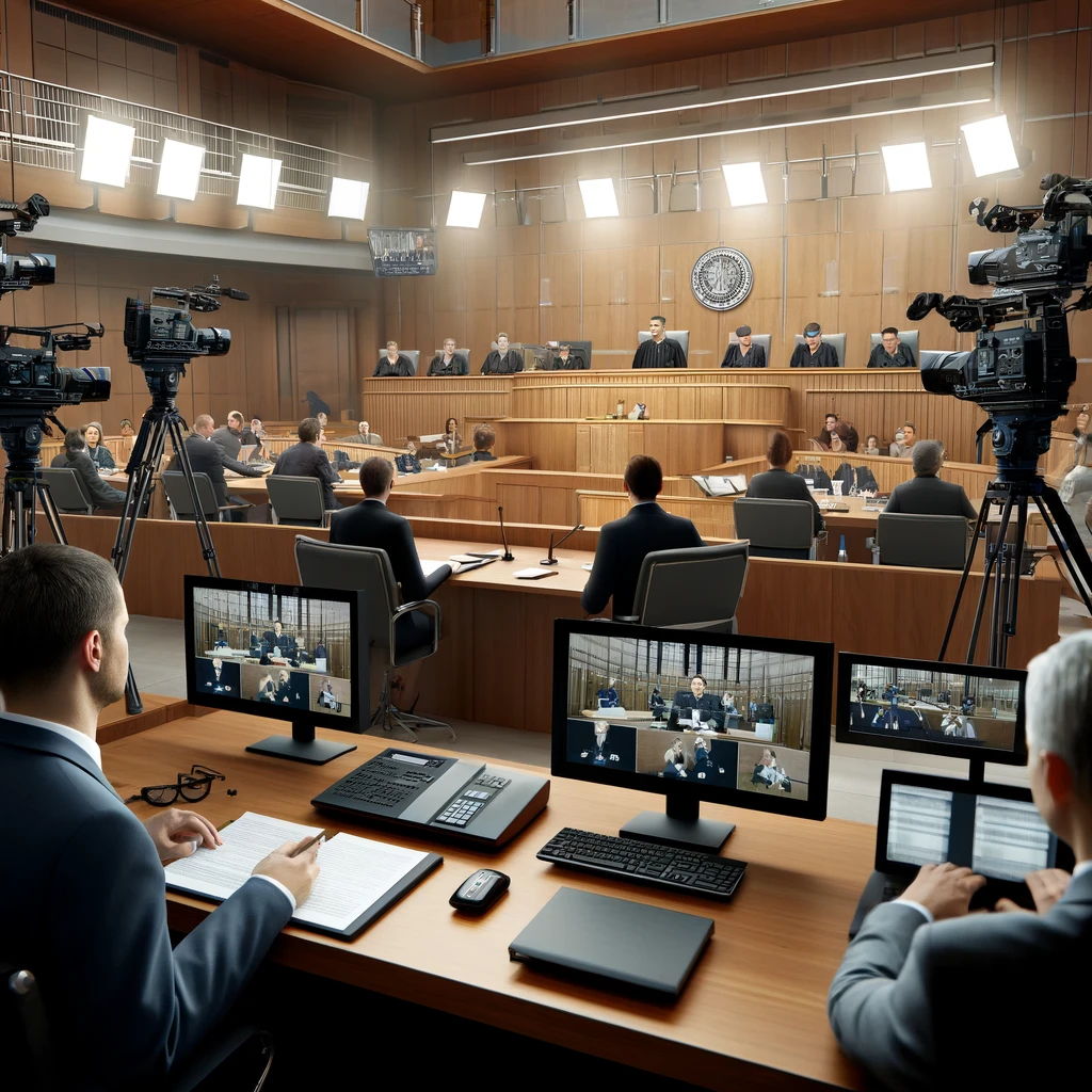Live Streaming of Court Cases