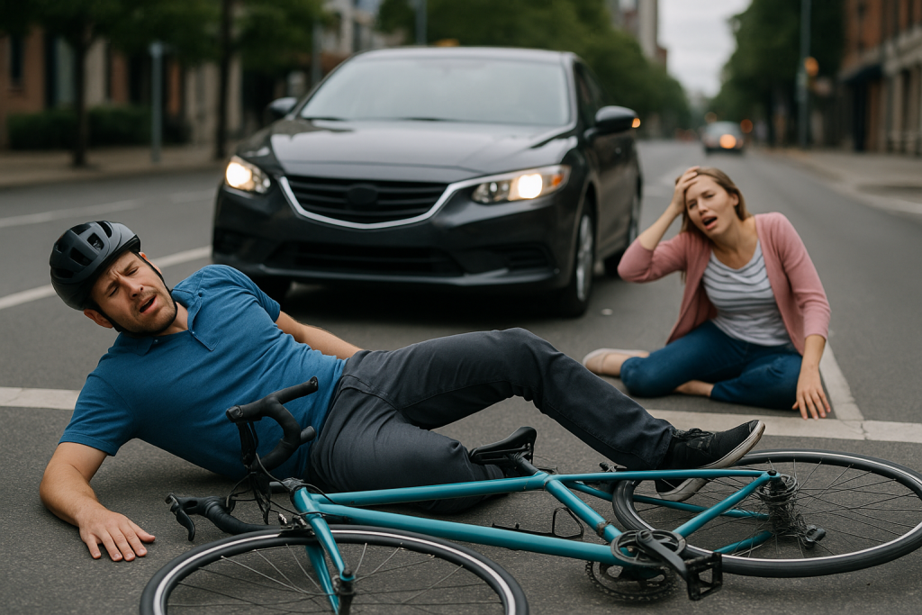 Foto de Accidentes de Bicicleta y Peatones